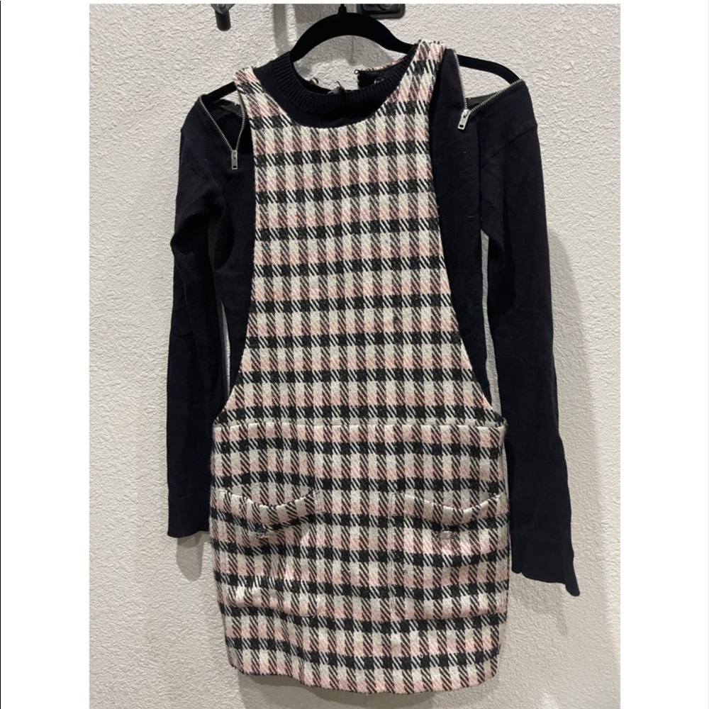 Zara texture dress (Dress only).